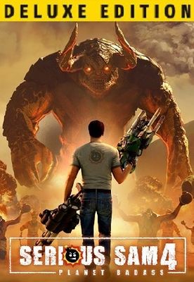 Serious Sam 4 Deluxe Edition Steam Key cover