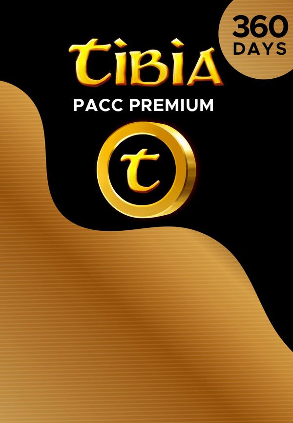 Tibia PACC Premium Time 360 Days Key GLOBAL