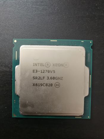 Intel Xeon E3-1270 V5 3.6-4.0 GHz LGA1151 Quad-Core CPU