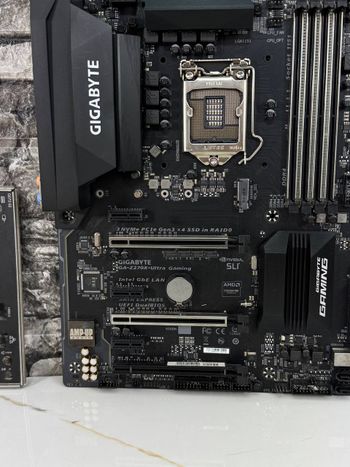 Buy Gigabyte GA-Z270X-Ultra Gaming Intel Z270 ATX DDR4 LGA1151 3 x PCI-E x16 Slots Motherboard