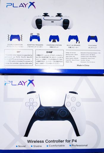 Mando PS5 PS4 PC Inalambrico Nuevo Blanco