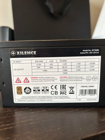 Xilence XP730R8 ATX 730 W 80+ Bronze PSU