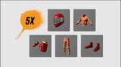 PlayerUnknown's Battlegrounds - Hot Pockets Promotional All 5 Items Set (DLC) (PC) in-game Key GLOBAL