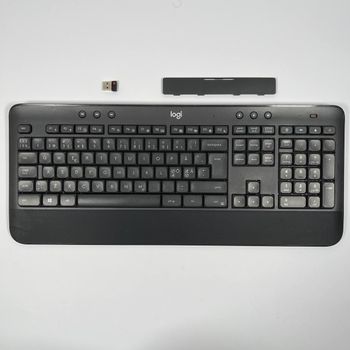 Logitech K545 Advanced Wireless Keyboard — Full Size Keyboard Secure 2.4 GHz