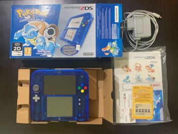Redeem Nintendo 2DS edición especial Pokemon azul + Pokemon X