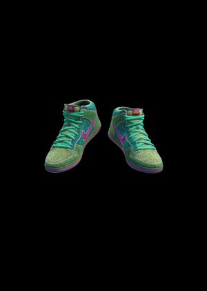 Fortnite - Nike SB Dunk High 'Skunk' Shoes (DLC) Epic Games Key GLOBAL