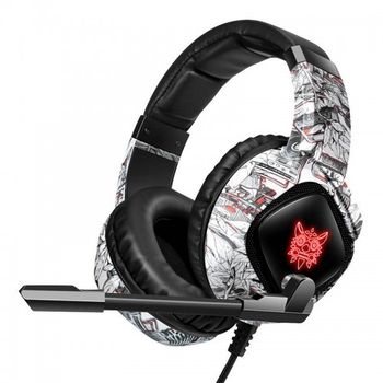  Onikuma K19 Camo White gaming headphones (žaidimų ausinės)