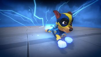PAW Patrol Mighty Pups Save Adventure Bay (La Patrulla Canina Al Rescate De Bahia Aventura!) PlayStation 4