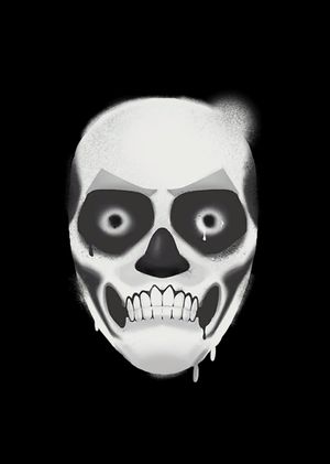 Fortnite - Skull Face Spray (DLC) Epic Games Key GLOBAL