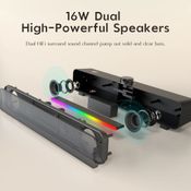 Buy Onikuma L16 Black bluetooth soundbar (belaidė garso kolonėlė)