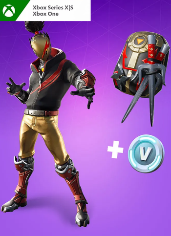 Fortnite: Red Strike Pack Bundle + 600 V-Bucks XBOX LIVE Key TURKEY