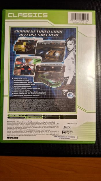 Need for Speed: Underground Xbox