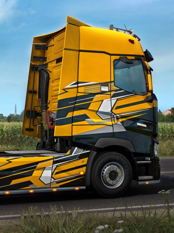 Grab ETS2 Super Stripes Paint Jobs Pack Free on Mac