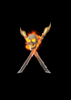 Fortnite - Scorpion's Flaming Skull Back Bling (DLC) Epic Games Key GLOBAL