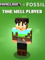 Minecraft Java & Bedrock Edition -  Fossil Collab Time Well Played Reward (DLC) (PC) Official Website Key GLOBAL