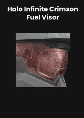Halo Infinite - Crimson Fuel Visor (DLC) cover