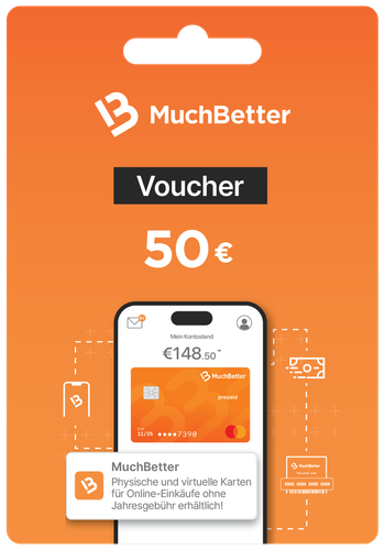 MuchBetter 50 EUR Voucher AUSTRIA
