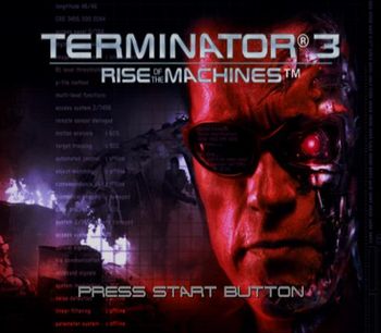 Terminator 3: Rise of the Machines PlayStation 2