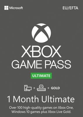 Xbox Game Pass Ultimate – 1 Month Subscription Código de (Xbox/Windows) Non-stackable  GLOBAL