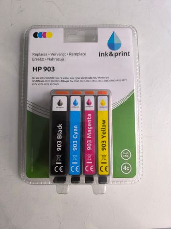 Hp 903 kasetės rašaliniam spausdintuvui