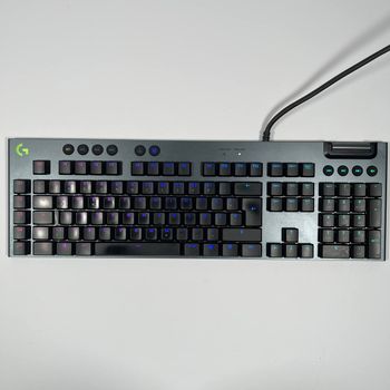 Logitech G815 LIGHTSYNC RGB Mechanical Gaming Keyboard with Low Profile Switches