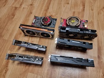 8 GPU su defektais