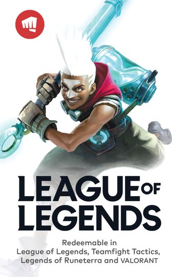 League of Legends Gift Card 50 GBP Riot Key MEA