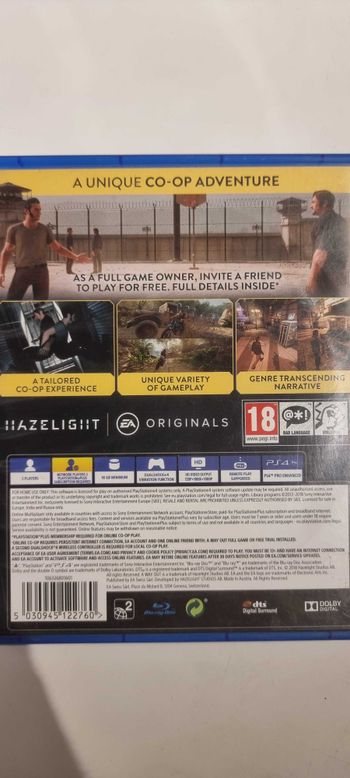 A Way Out PlayStation 4