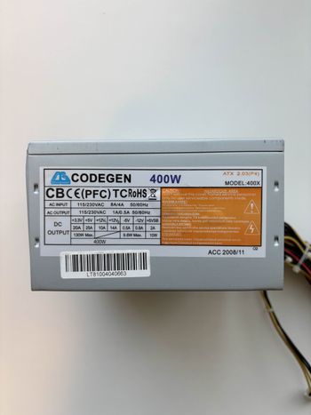 CODOGEN 400w PSU