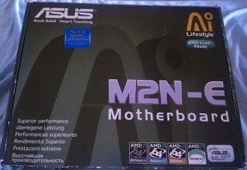 Asus M2N NVIDIA nForce 430 MCP ATX DDR2 AM2 1 x PCI-E x16 Slots Motherboard
