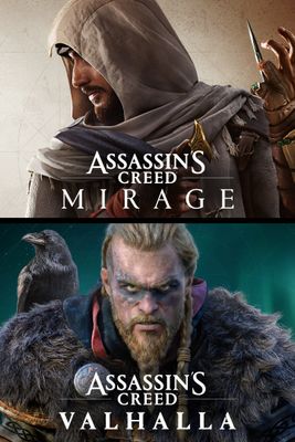 Assassin’s Creed Mirage & Assassin's Creed Valhalla Bundle Código de XBOX LIVE ARGENTINA