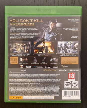 Buy Deus Ex: Mankind Divided - Day One Edition Xbox One