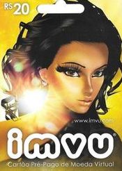 IMVU 20 BRL Gift Card BRAZIL