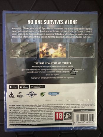 The Thing: Remastered PlayStation 5