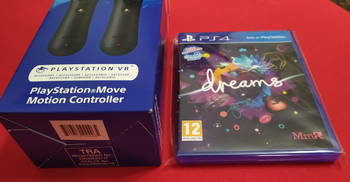 Get Pack juego Dreams de PS4+Playstation Move V2 x2