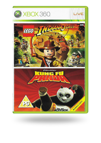 LEGO Indiana Jones and Kung Fu Panda Dual Pack Xbox 360