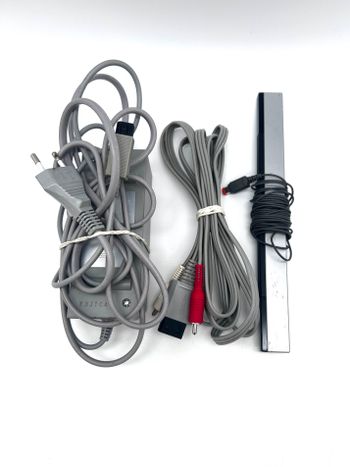 Nintendo Wii RVL-001 Žaidimų Konsolės Pilnas Baltas Rinkinys