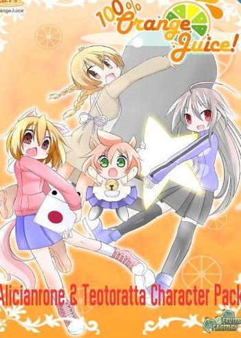 100% Orange Juice - Alicianrone & Teotoratta Character Pack (DLC) (PC) Steam Key GLOBAL