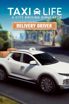 Taxi Life: A City Driving Simulator - Delivery Driver game cover