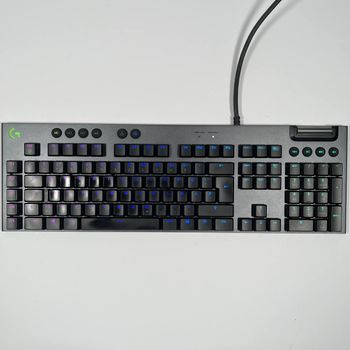 Logitech G815 LIGHTSYNC RGB Mechanical Gaming Keyboard with Low Profile Switches