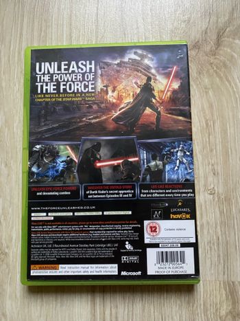 STAR WARS: The Force Unleashed II (Star Wars: El Poder De La Fuerza II) Xbox 360