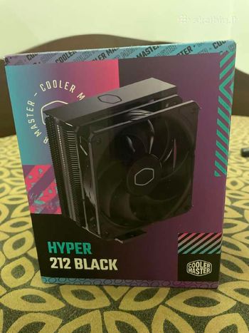 Cooler Master Hyper 212 Black Edition 650-2000 RPM CPU Cooler