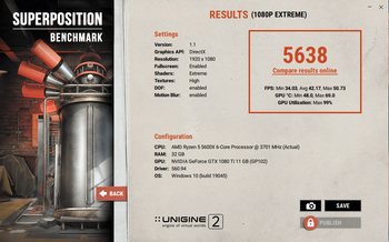 Palit GeForce GTX 1080 Ti 11 GB 1480-1582 Mhz PCIe x16 GPU