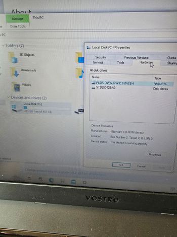 Dell Vostro 3560 i5 4gb RAM 500gb HDD 