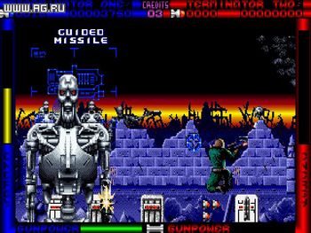 T2: The Arcade Game SEGA Mega Drive