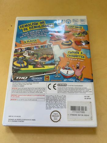 SpongeBob's Boating Bash Wii