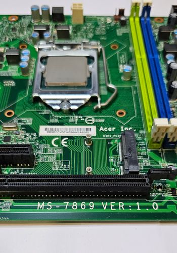 MSI MS-7869 V1.0 Socket 1150 Motherboard Intel H81 DDR3 mATX USB 3.0 HDMI 