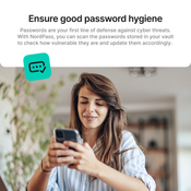 Get NordPass Premium, Unlimited Devices, 1-Year, Password Manager (PC/Mac/Mobile) Subscription Key UNITED STATES