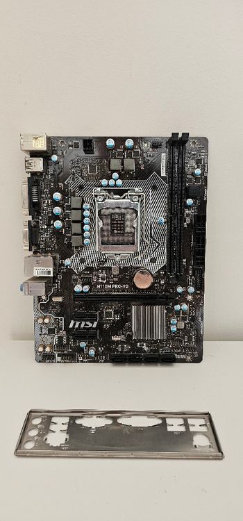 NEVEIKIANTI MSI H110 PRO-VD SU SKARDELE