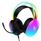 Onikuma X25 RGB gaming headphones (žaidimų ausinės)
